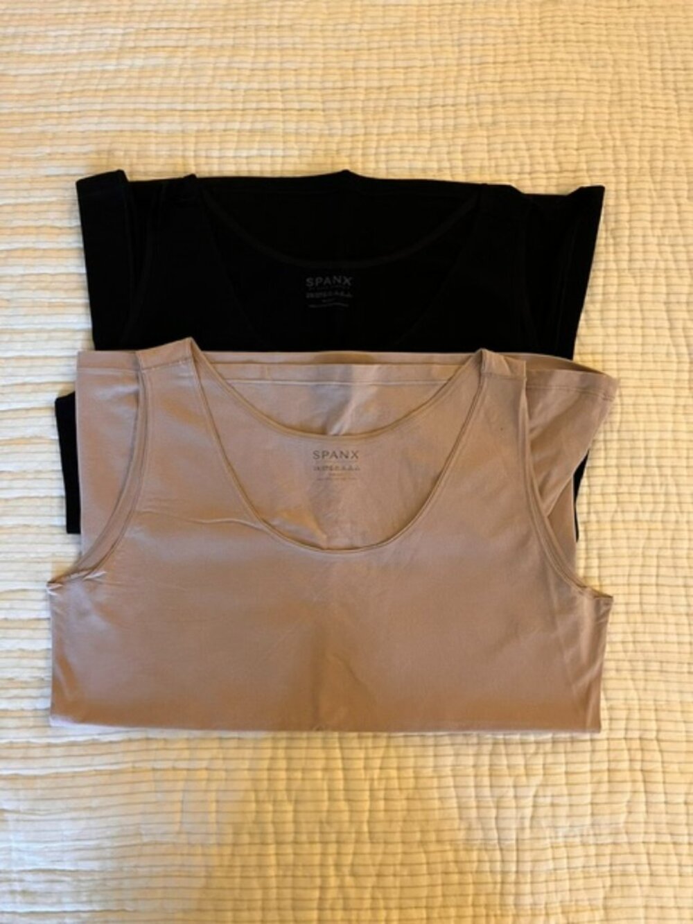 Two Spanx tank tops
